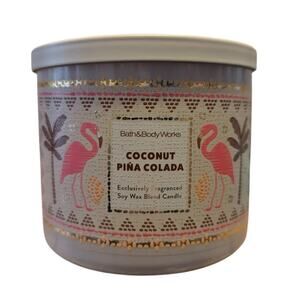 New Bath & Body Works 3-Wick Candle Coconut Pina Colada